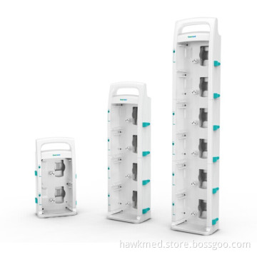 Medical Stackable System Bedside Docking Station of Hawkmed Infusion Pump
